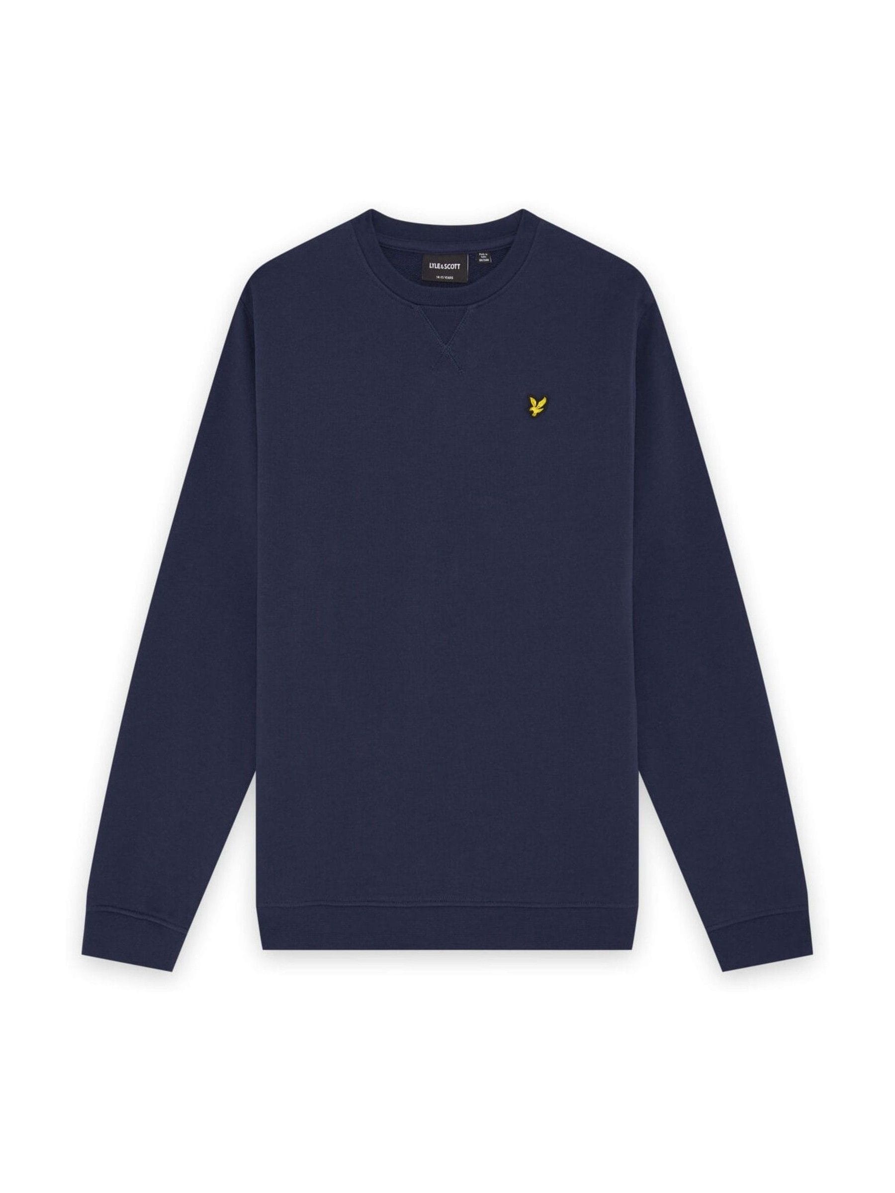 Dsiney Kidz - Lyle & Scott Navy Blue Crew Neck Boys Sweatshirt image 5
