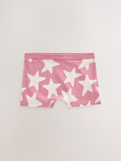 Pink Short Briefs 5 Pack (2-16yrs) image 6