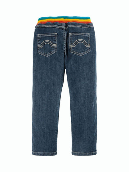 Dsiney Kidz - Blue Concave Soft Waist Pull-Up Jeans image 4