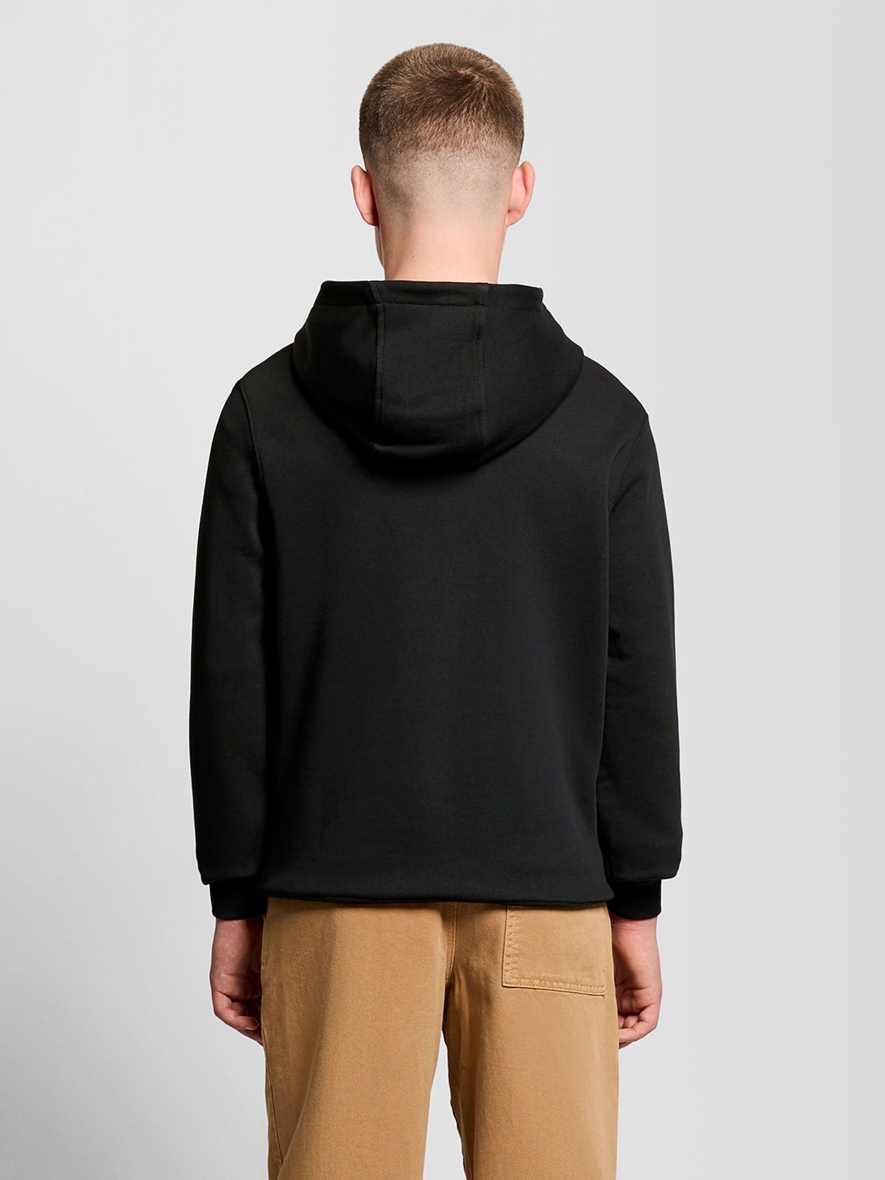 Dsiney Kidz - Lyle & Scott Black Jersey Boys Hoodie image 4