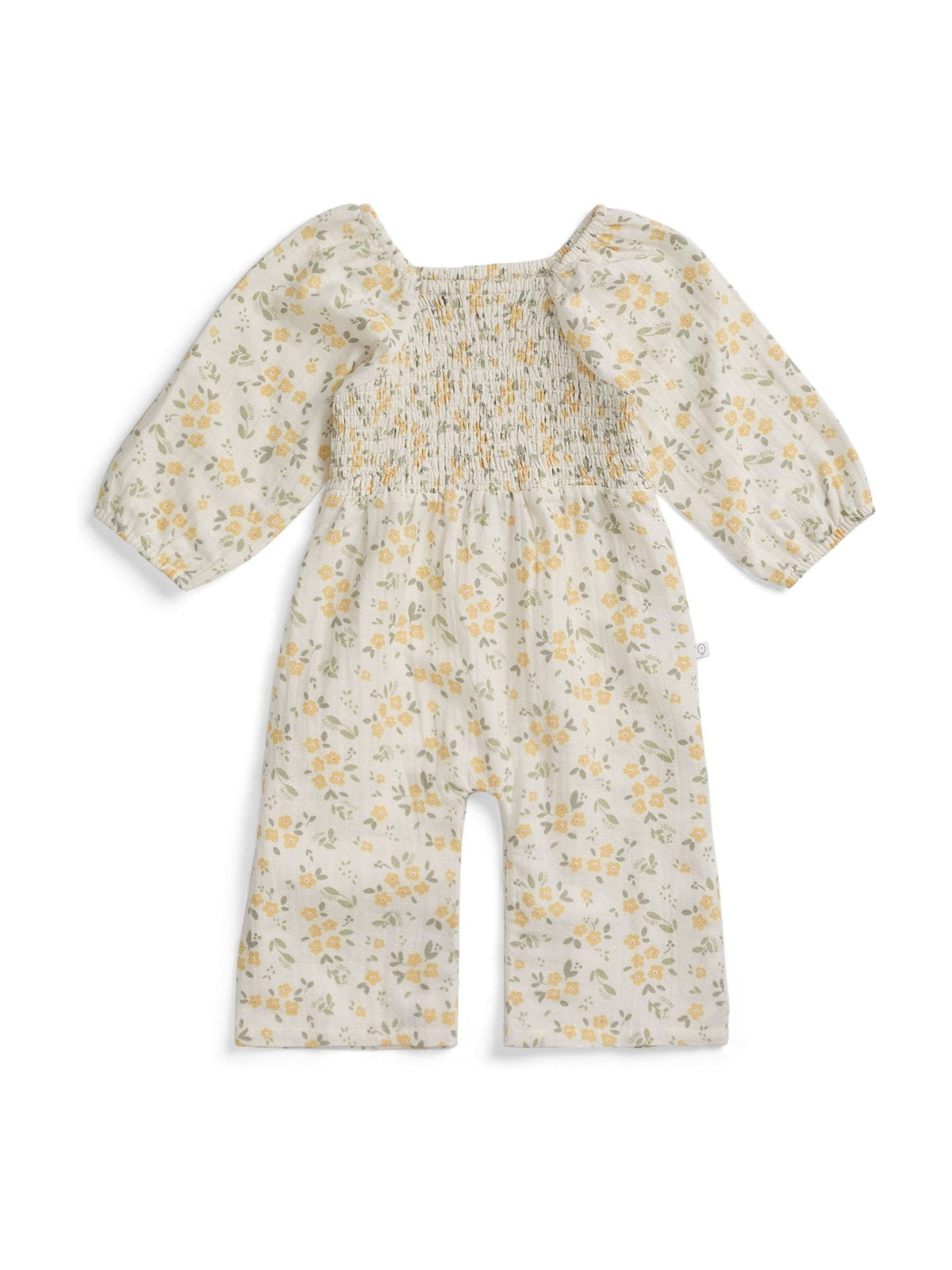 Dsiney Kidz - MORI Cream Floral Muslin Jumpsuit image 3