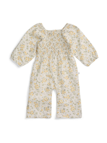 Dsiney Kidz - MORI Cream Floral Muslin Jumpsuit image 3
