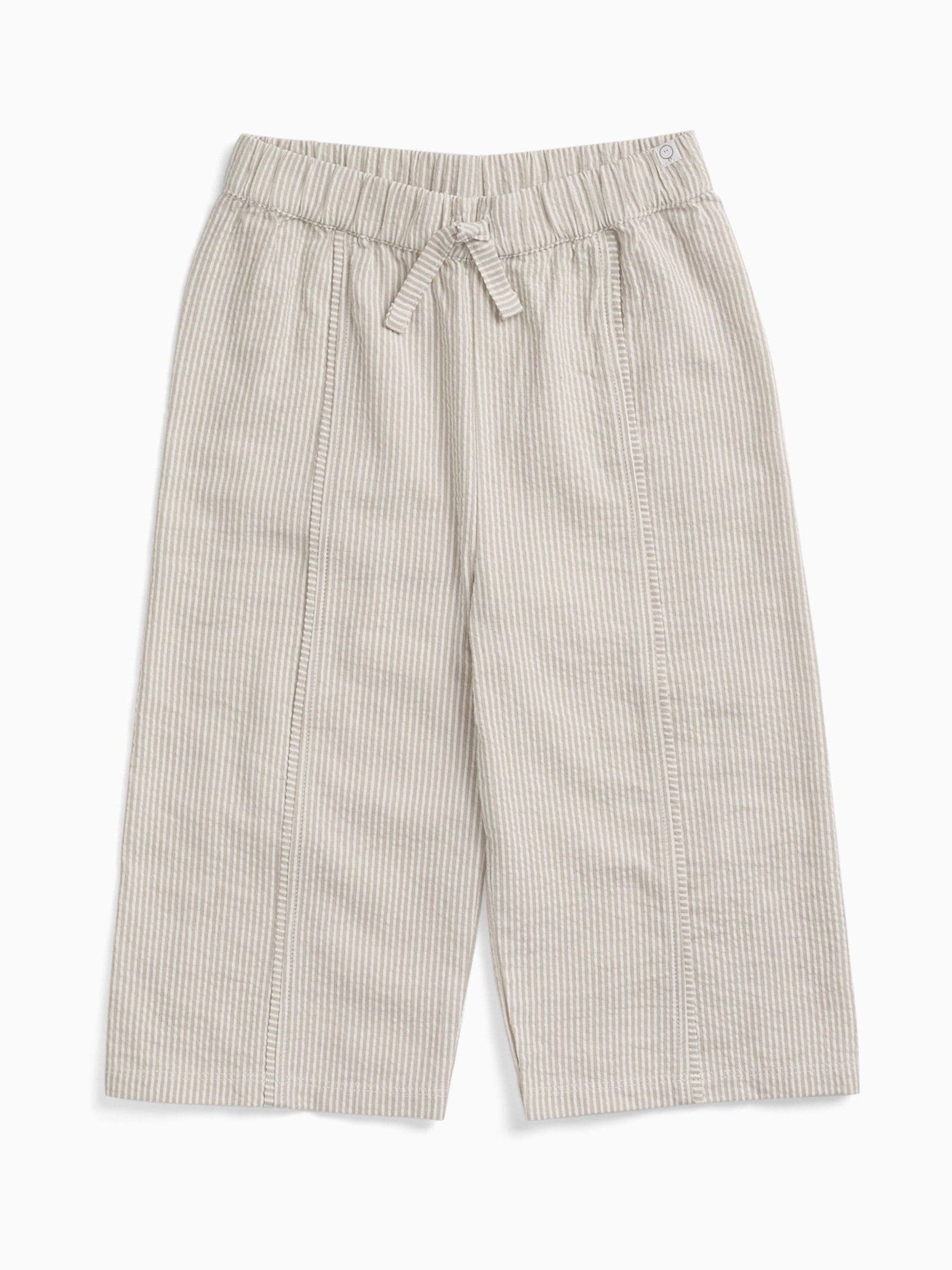 MORI Green Stripe Woven Trousers image 3