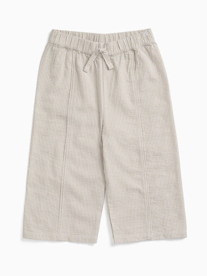 MORI Green Stripe Woven Trousers image 3