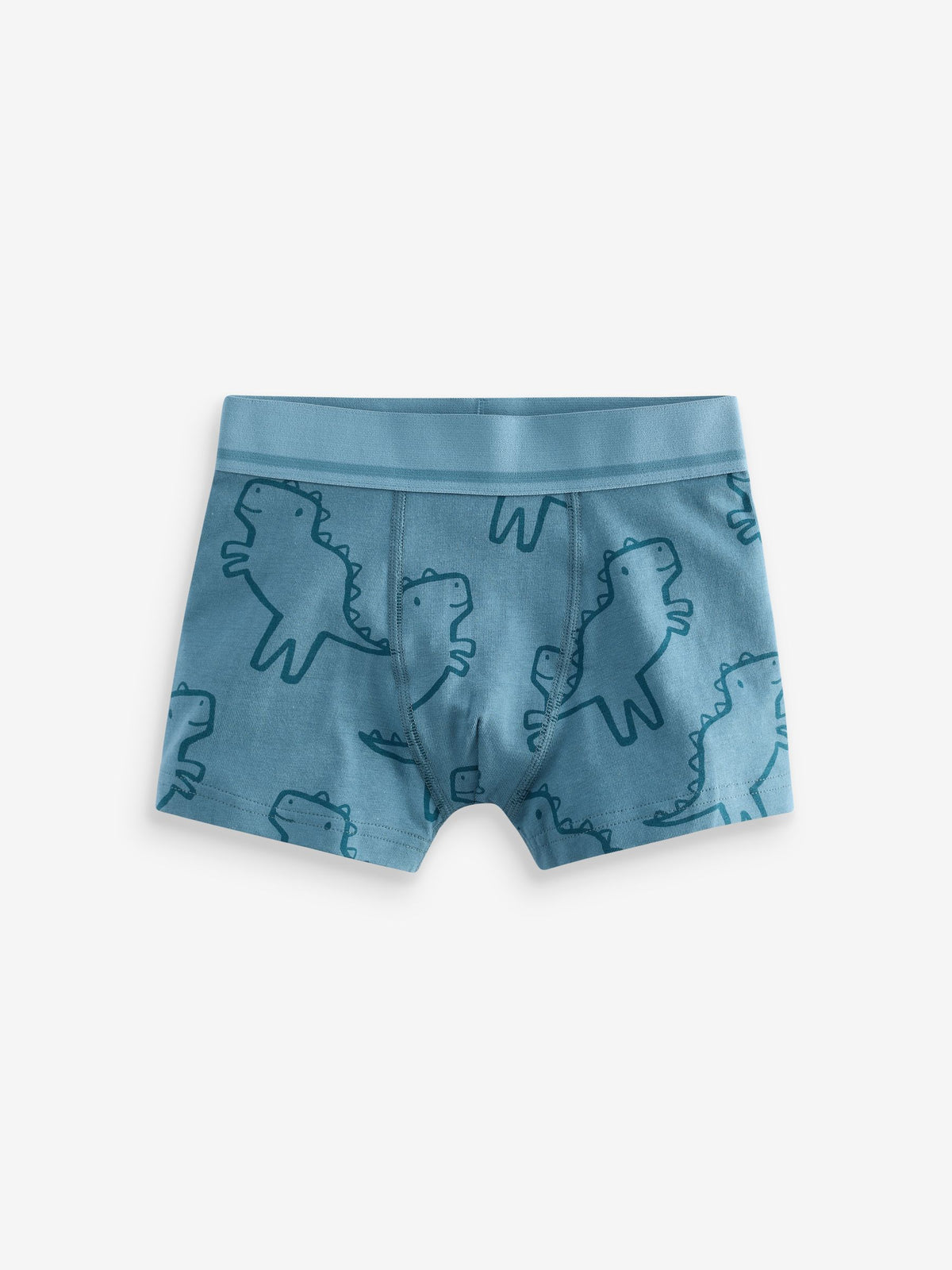 Dsiney Kidz - Linear Dino Print Junior Pattern Trunks 5 Pack (1.5-16yrs) image 2