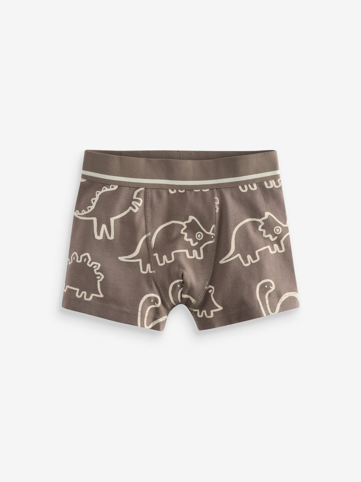 Dsiney Kidz - Linear Dino Print Junior Pattern Trunks 5 Pack (1.5-16yrs) image 3