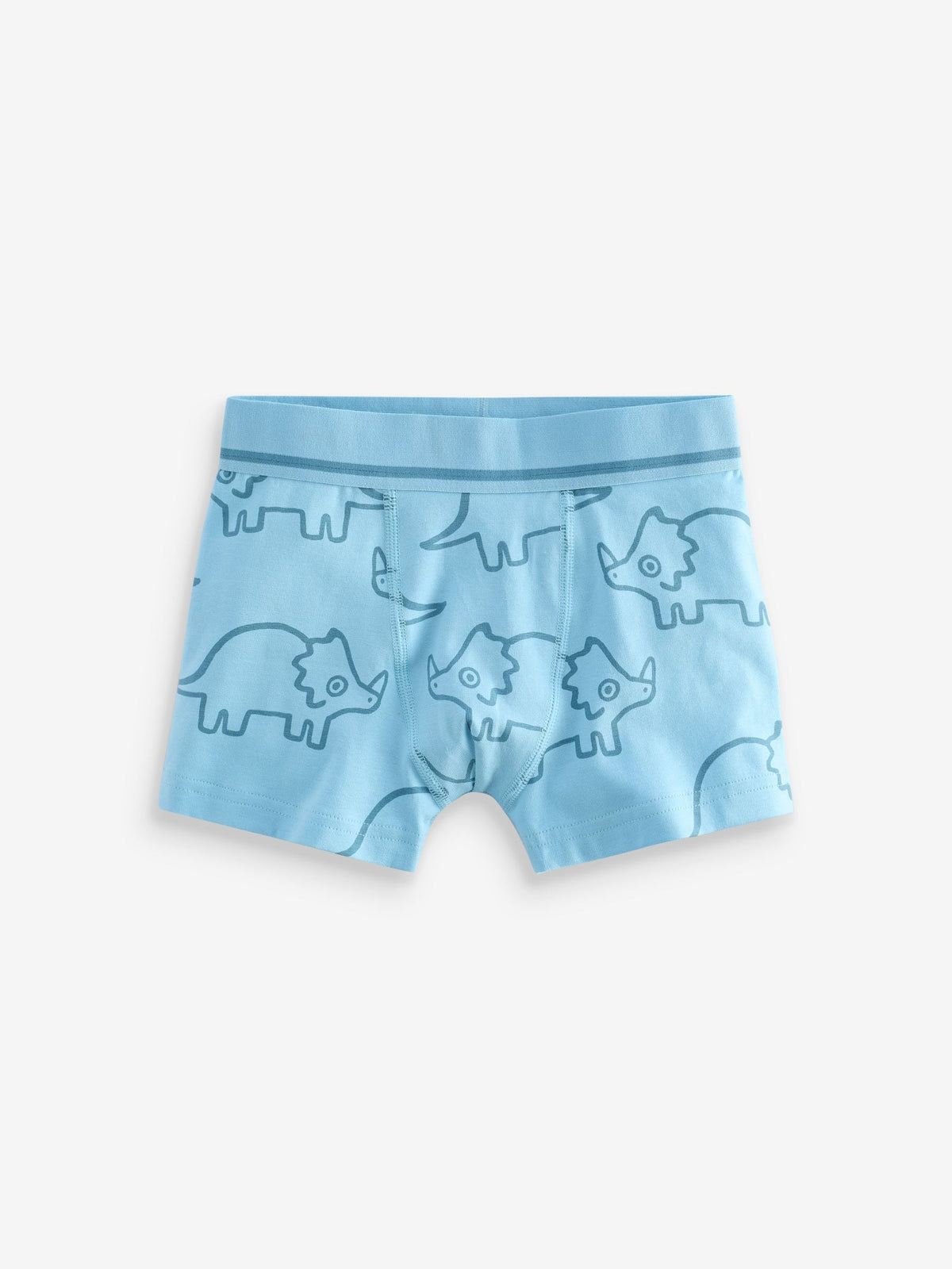 Dsiney Kidz - Linear Dino Print Junior Pattern Trunks 5 Pack (1.5-16yrs) image 4