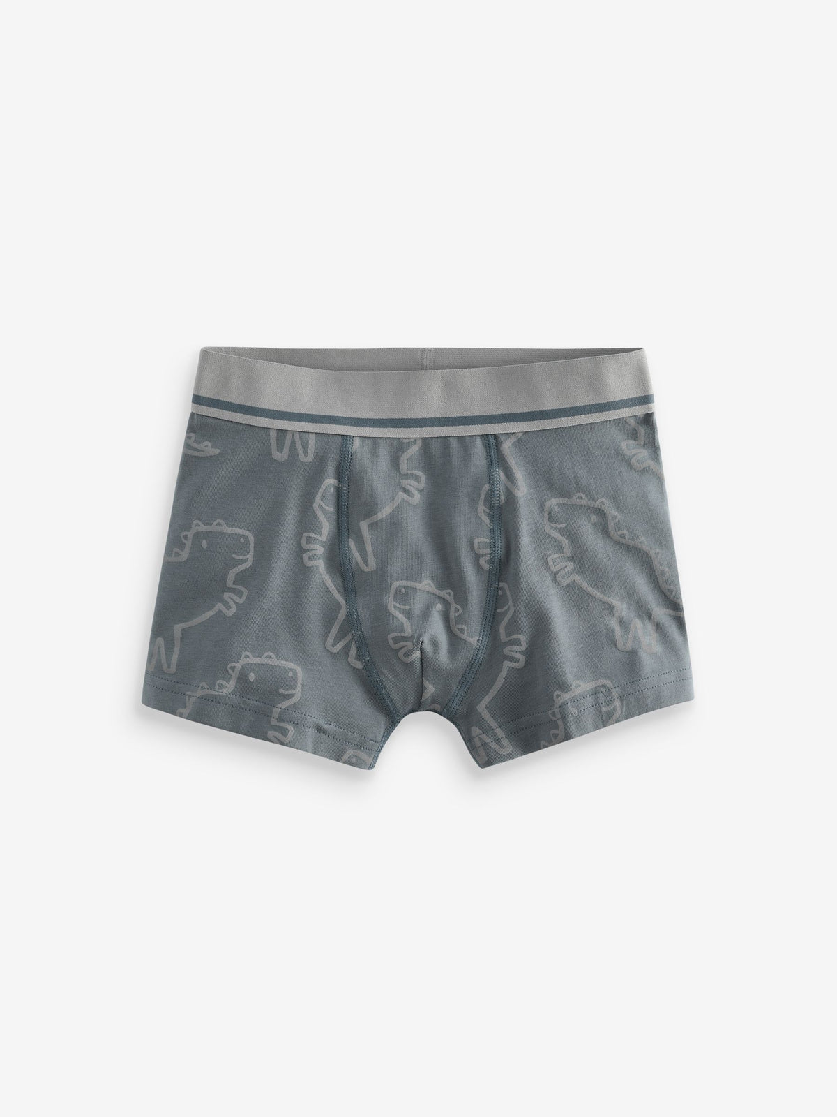 Dsiney Kidz - Linear Dino Print Junior Pattern Trunks 5 Pack (1.5-16yrs) image 5