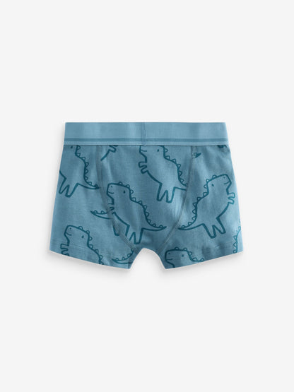 Dsiney Kidz - Linear Dino Print Junior Pattern Trunks 5 Pack (1.5-16yrs) image 7