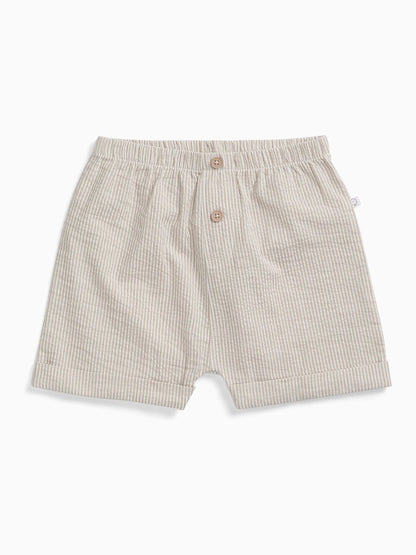 Dsiney Kidz - MORI Green Stripe Woven Shorts image 2