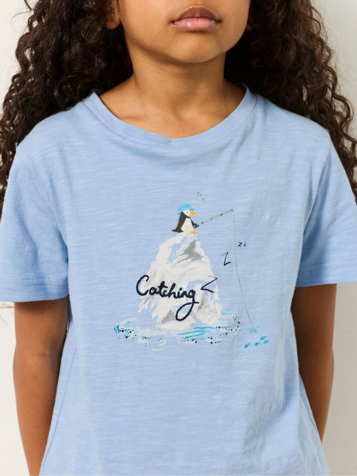 FatFace Kids Light Blue Puffin Pyjama Set (3-12yrs) - image 4