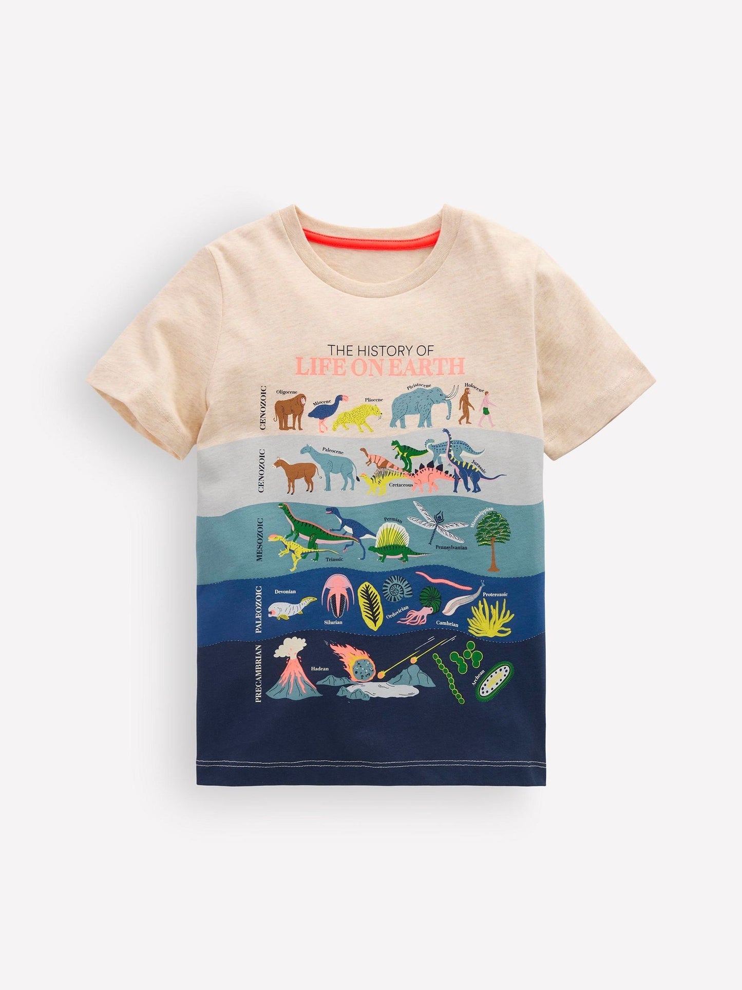 Dsiney Kidz - Boden Cream Glow-In-The-Dark T-Shirt image 1