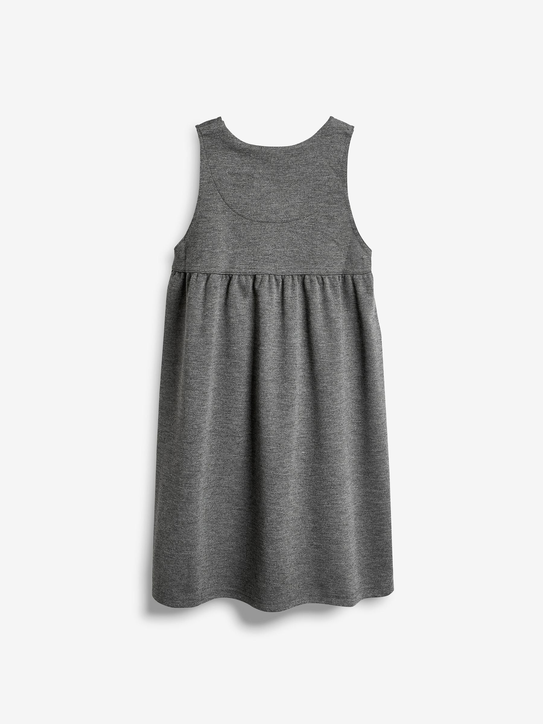 Grey Jersey Stretch Pinafore School Dress (3-14yrs) image 7