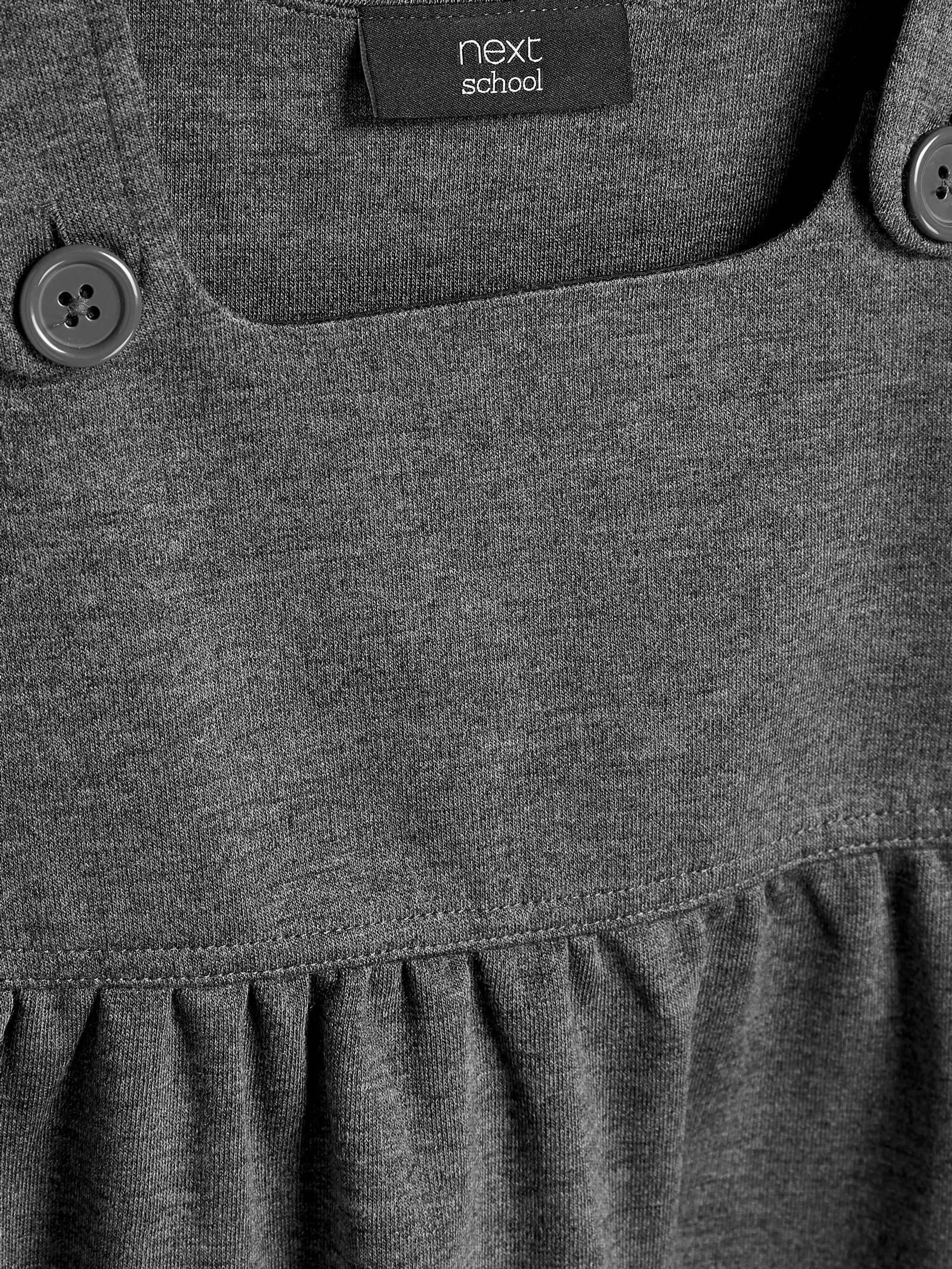 Grey Jersey Stretch Pinafore School Dress (3-14yrs) image 8
