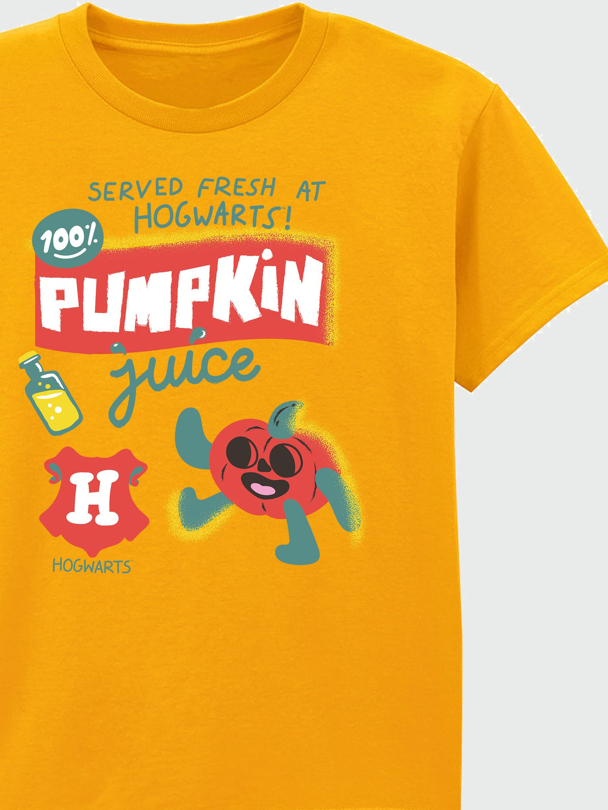 Rags & Rascals Yellow Harry Potter Pumpkin Juice T-Shirt - image 3