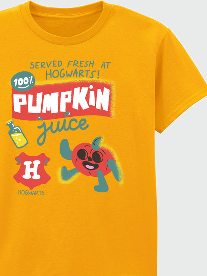 Rags & Rascals Yellow Harry Potter Pumpkin Juice T-Shirt - image 3