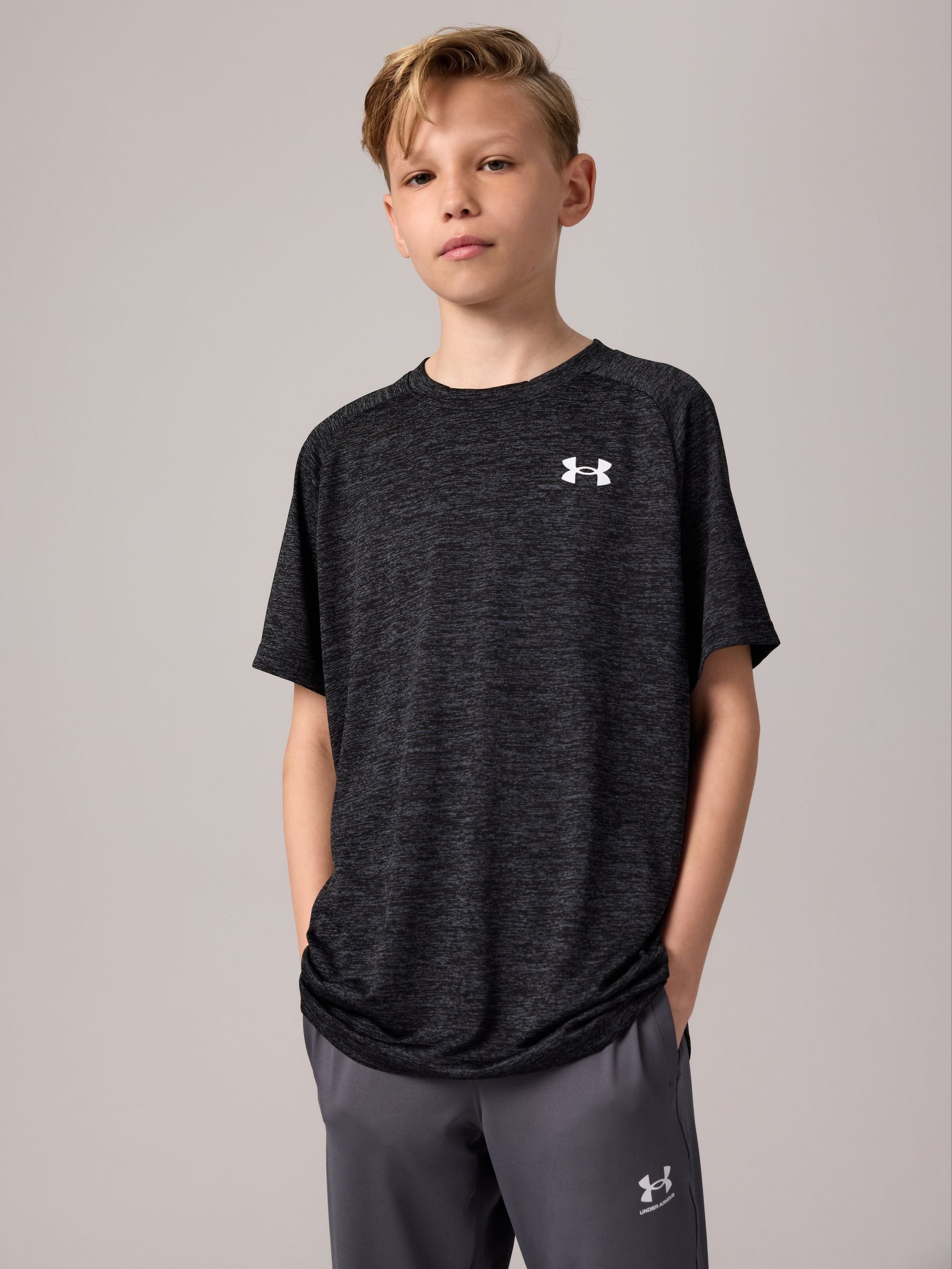 Dsiney Kidz - Under Armour Black Tech 2.0 Short Sleeve T-Shirt image 1
