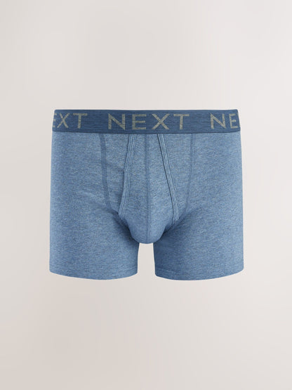 Dsiney Kidz - Blue 10 pack A-Front Cotton Rich Boxers image 2