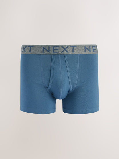 Dsiney Kidz - Blue 10 pack A-Front Cotton Rich Boxers image 3