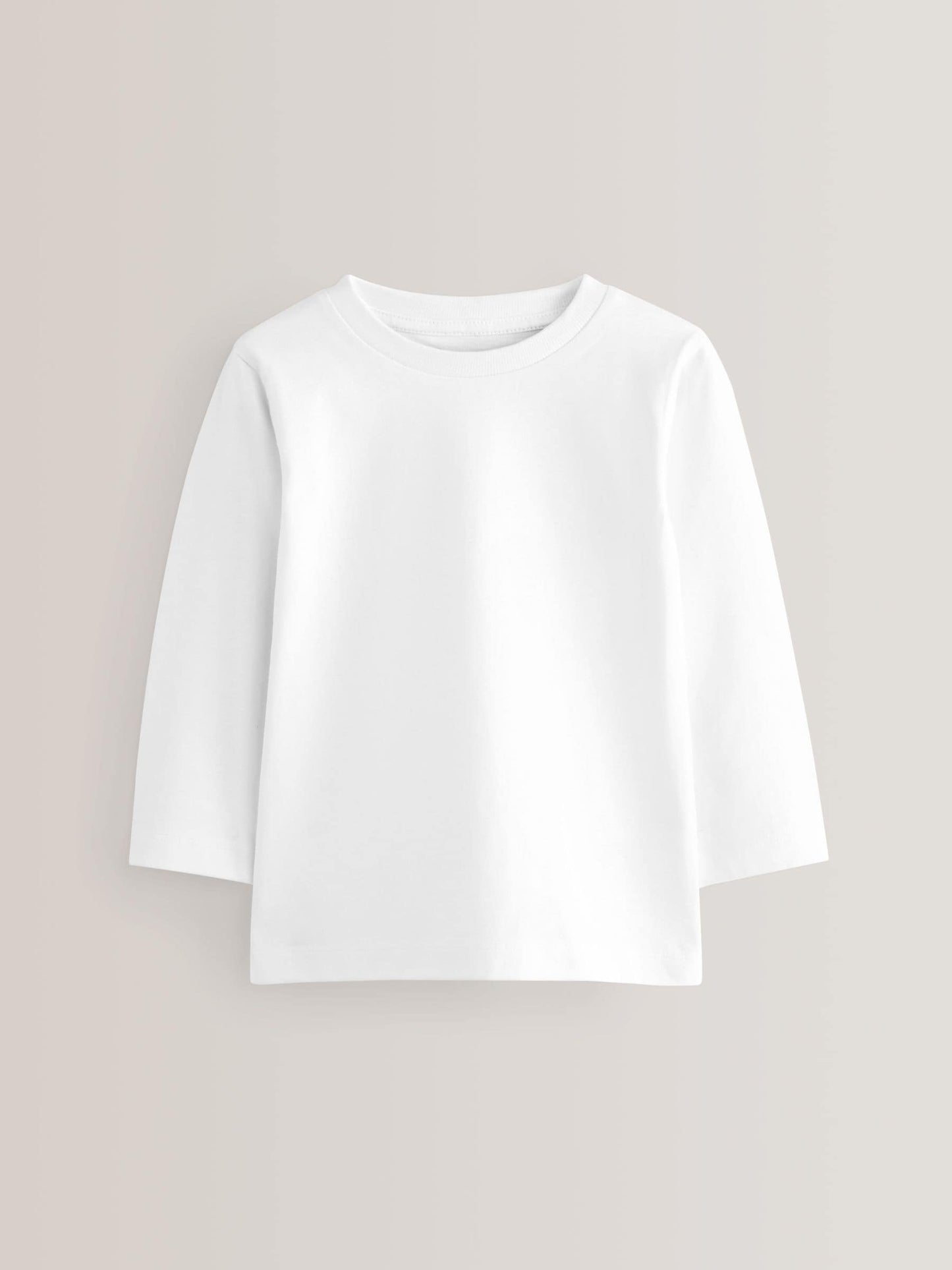 Dsiney Kidz - White 2 Pack Long Sleeve T-Shirts (3mths-7yrs) image 2