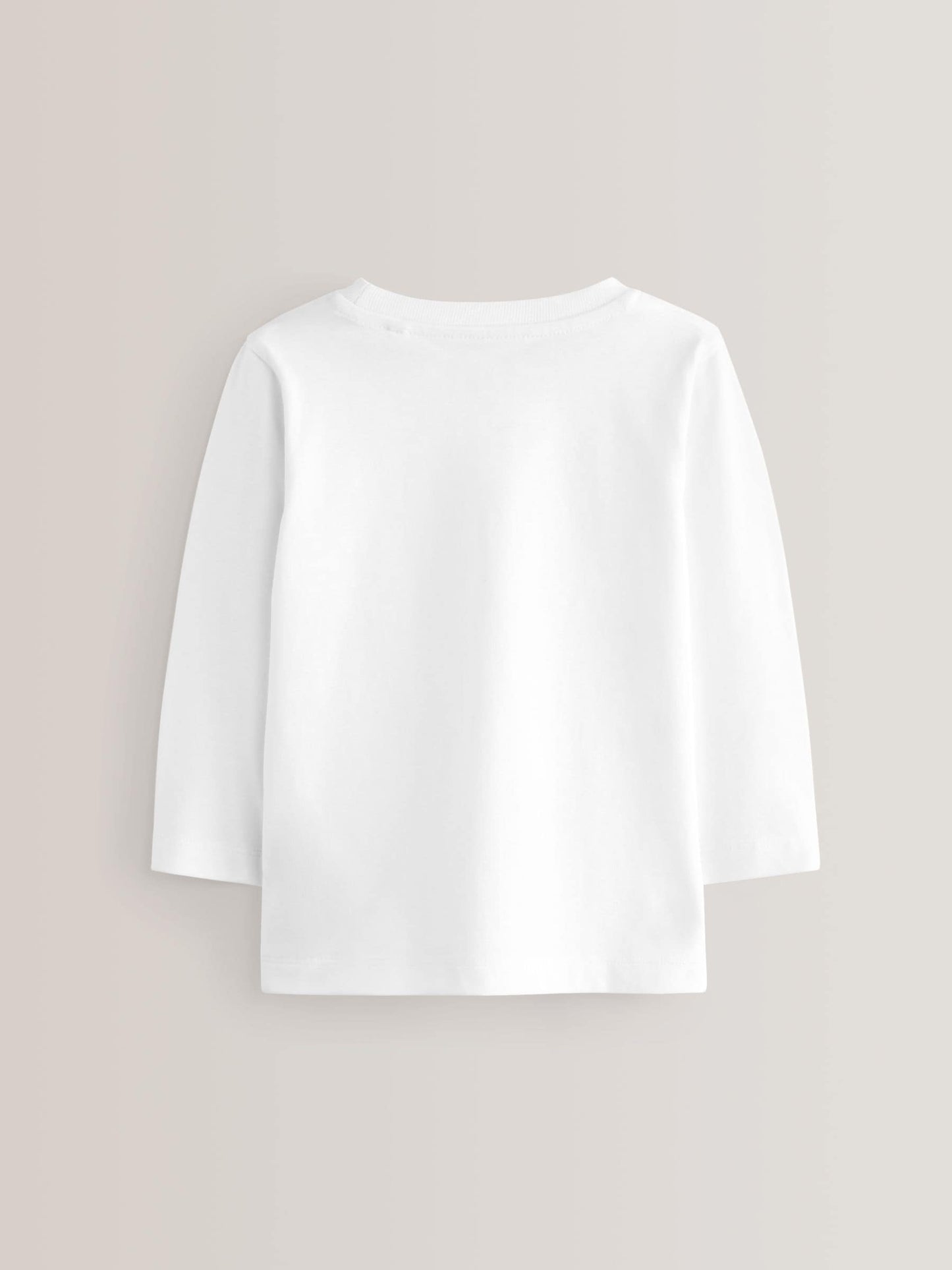 Dsiney Kidz - White 2 Pack Long Sleeve T-Shirts (3mths-7yrs) image 3