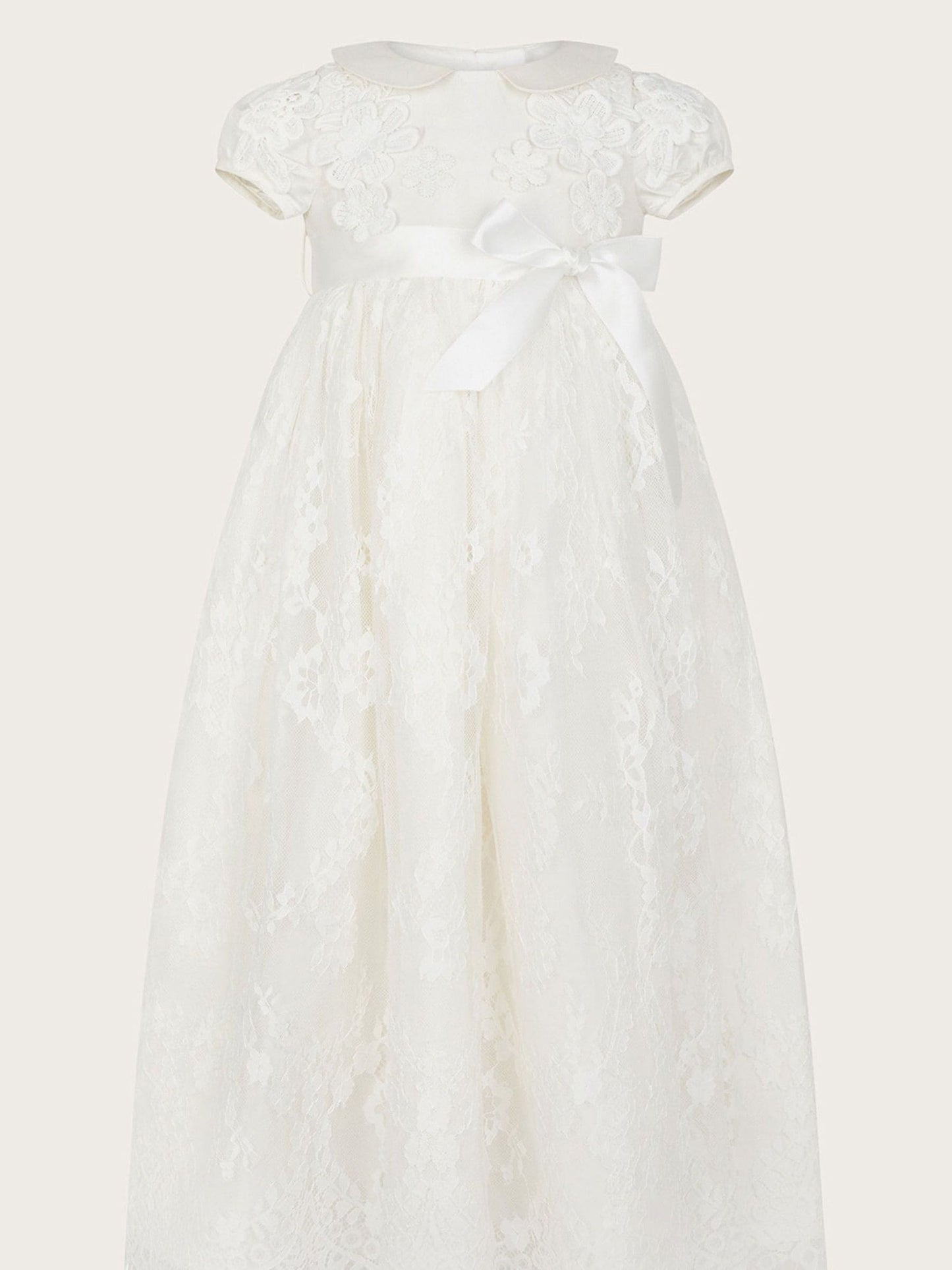 Monsoon Natural Baby Provenza Christening Gown image 1