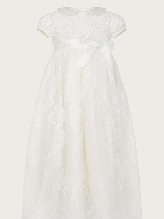 Monsoon Natural Baby Provenza Christening Gown image 1