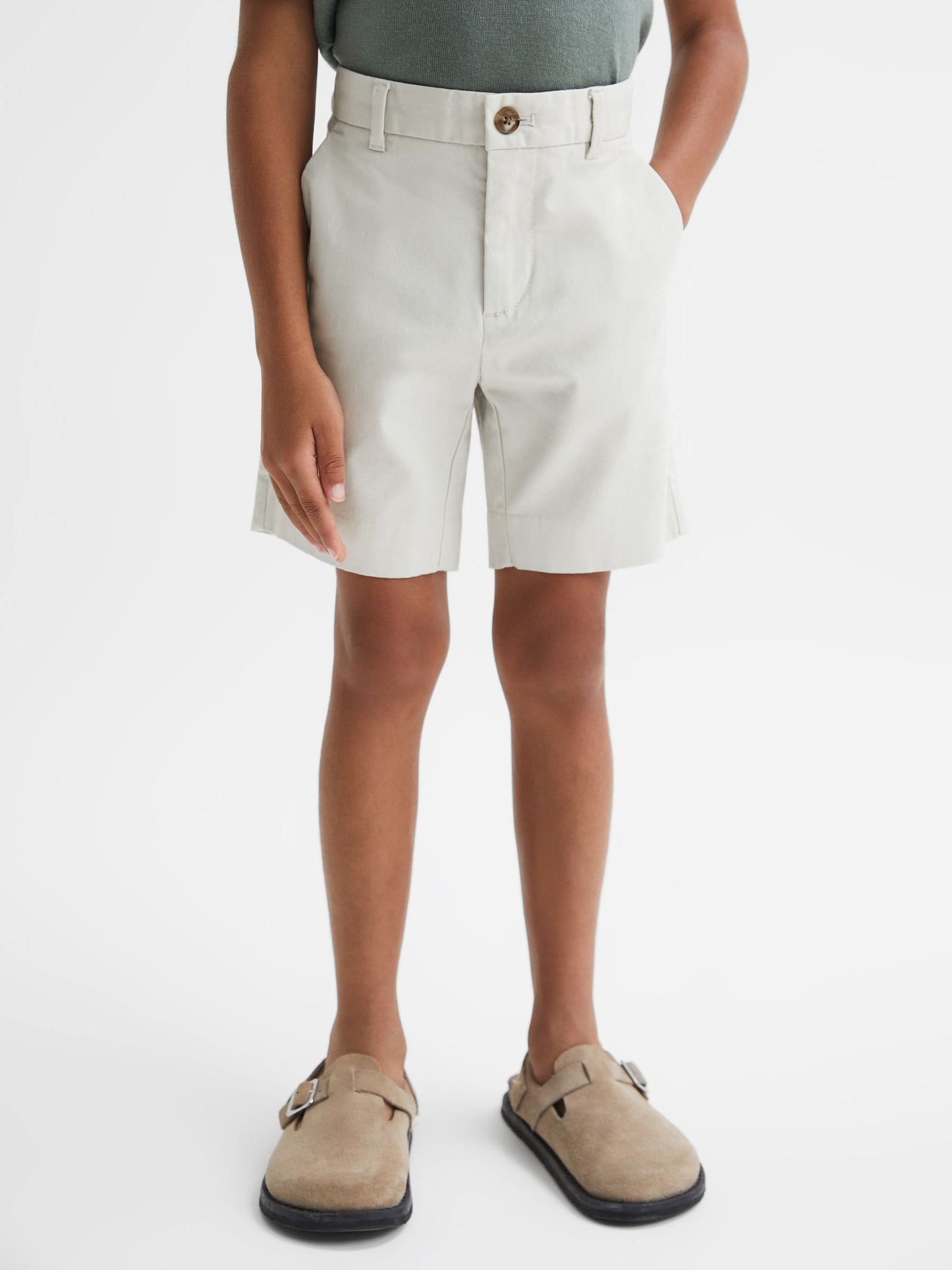 Dsiney Kidz - Reiss Chalk Wicket 4-9 yrs Casual Chino Shorts image 1