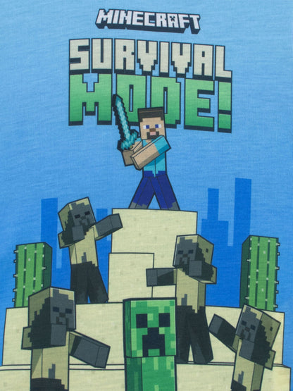 Character Blue Minecraft Creeper Pyjamas 2 Pack - image 7