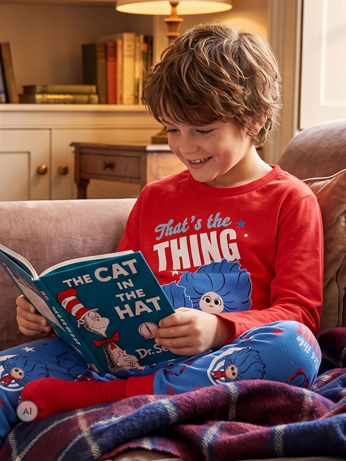 Character Red Cat In The Hat Pyjamas That's The Thing - image 7