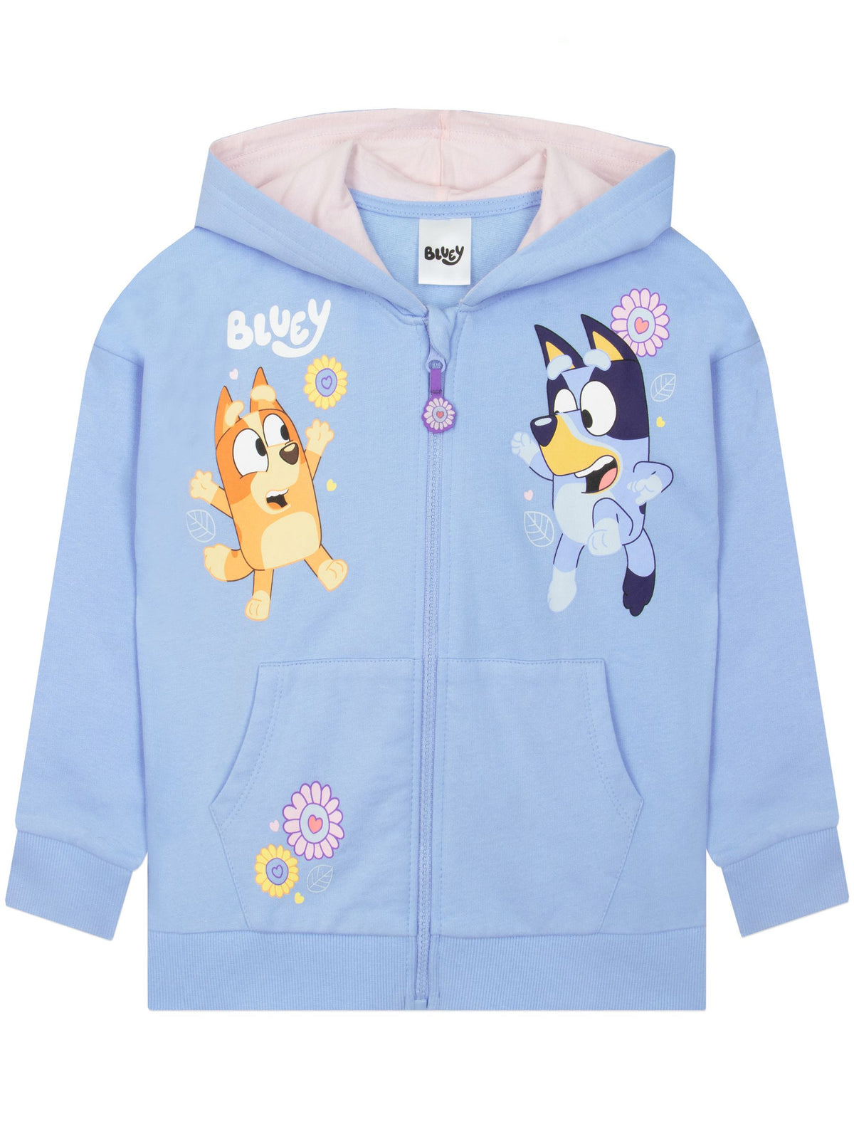 Character Blue Bluey And Bingo Zip Hoodie - image 1