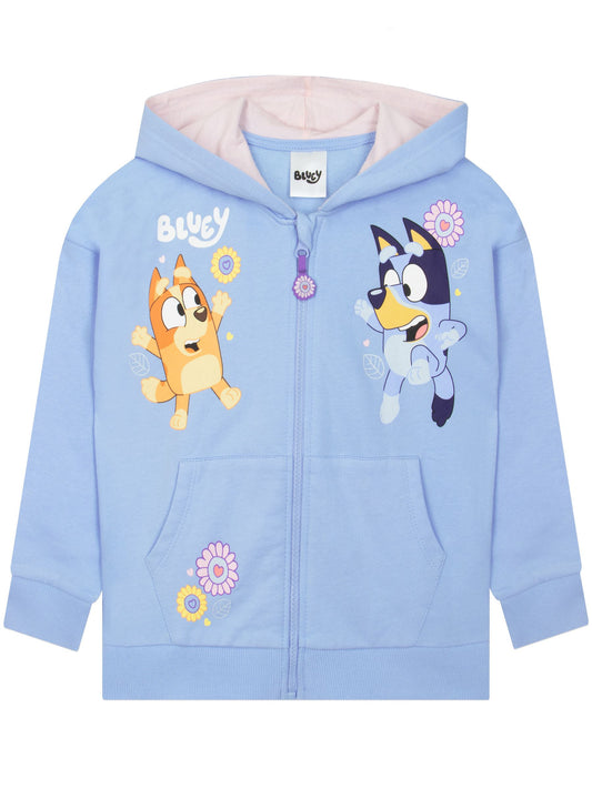 Character Blue Bluey And Bingo Zip Hoodie - image 1