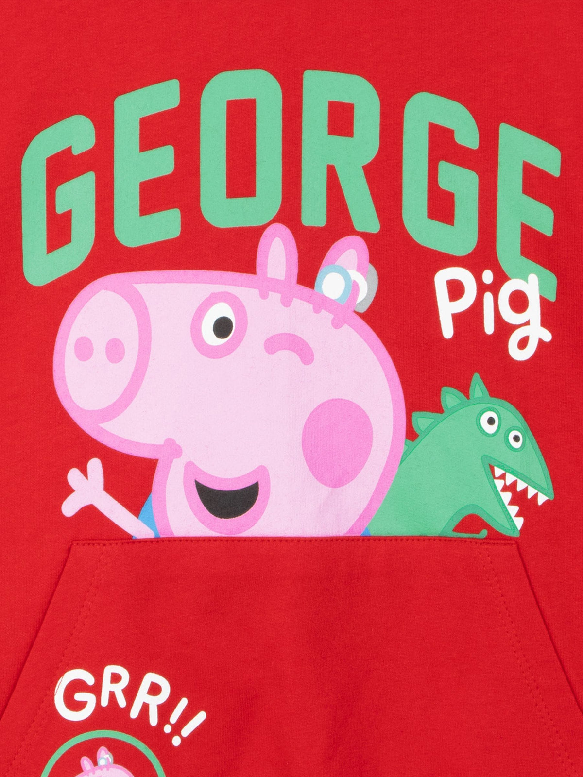 Character Red Peppa Pig George Pig Hoodie - image 10
