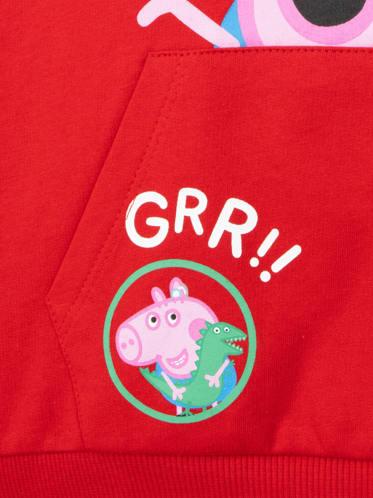 Character Red Peppa Pig George Pig Hoodie - image 11