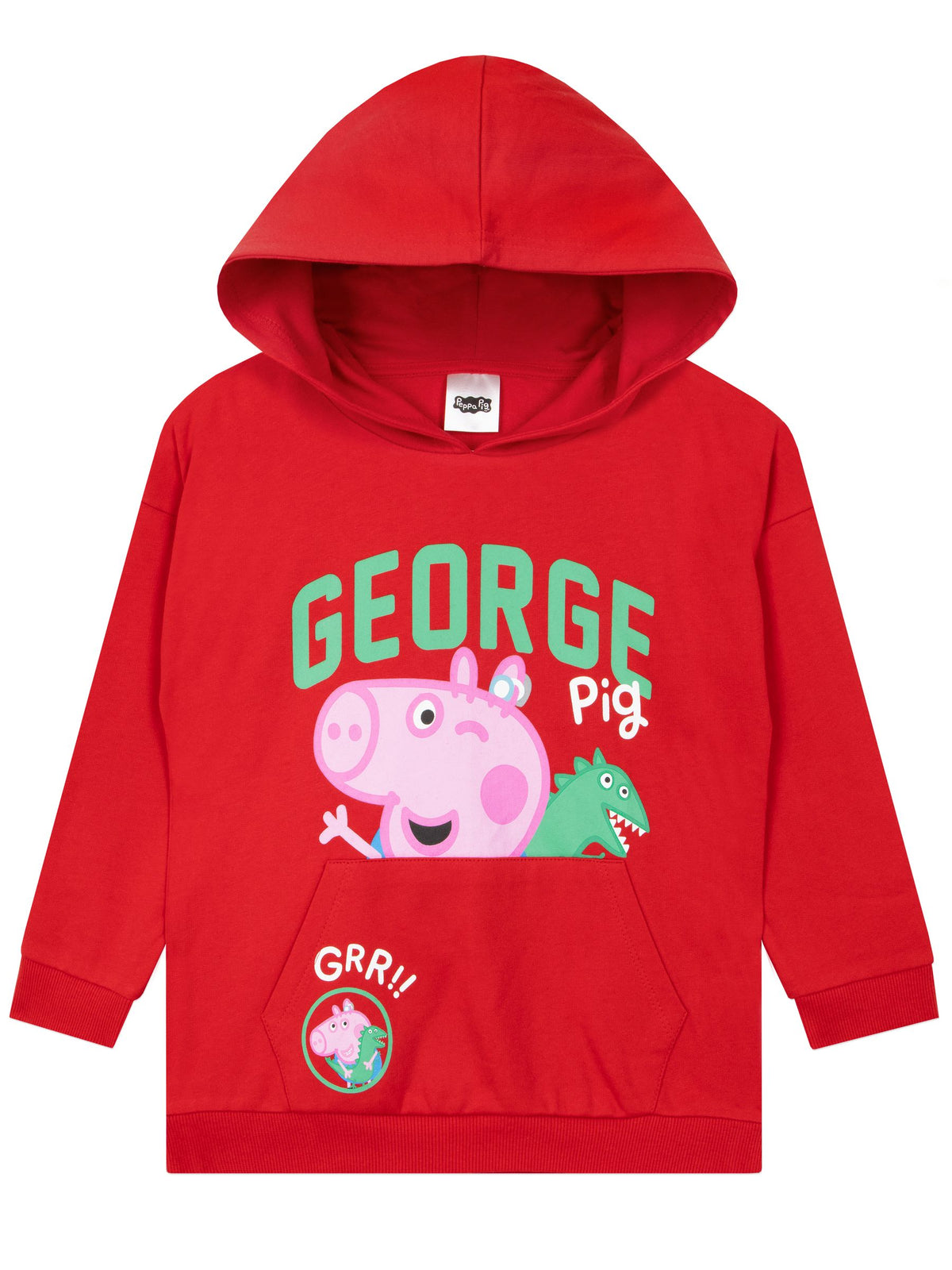 Character Red Peppa Pig George Pig Hoodie - image 3