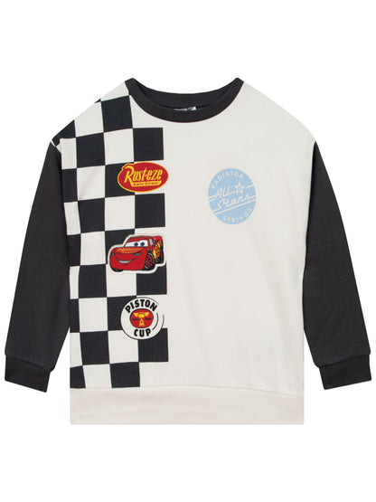 Character White Disney Cars Sweatshirt And Joggers Set - image 11