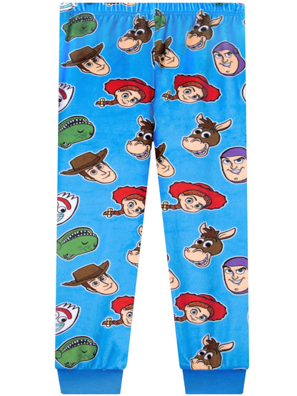 Character Blue Disney Toy Story Buzz Woody And Jessie Pyjamas - image 11
