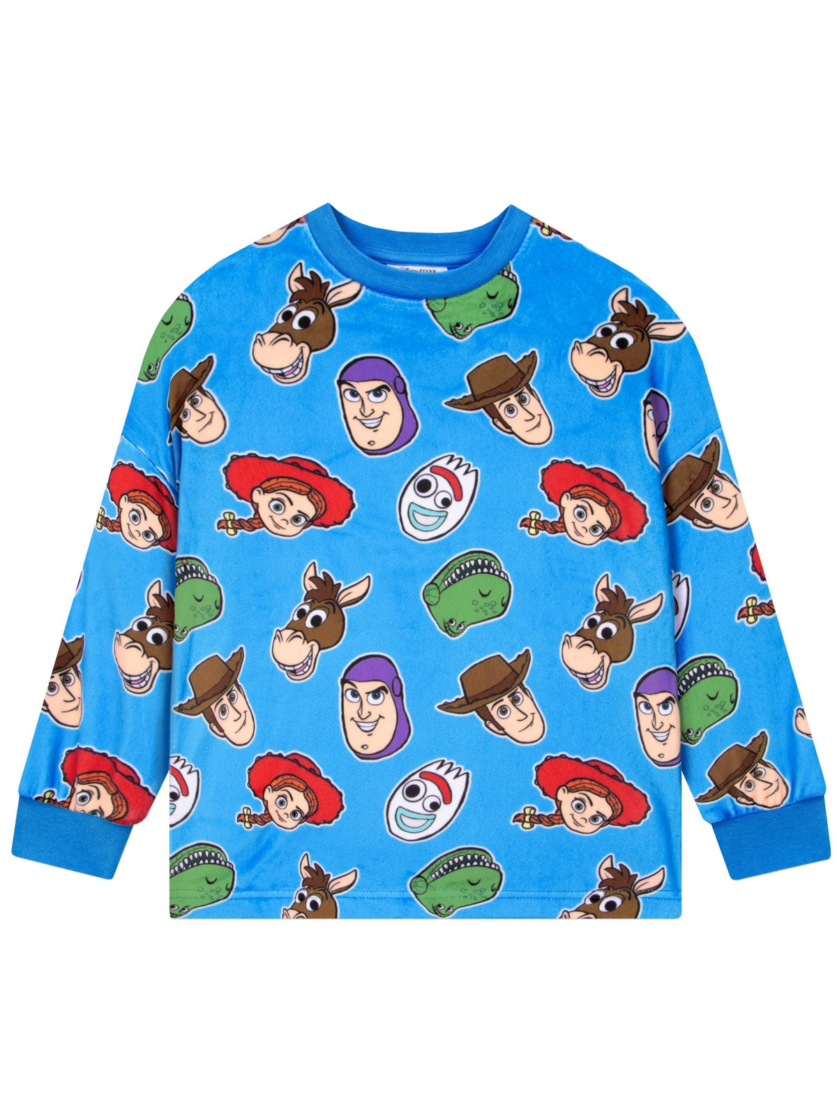 Character Blue Disney Toy Story Buzz Woody And Jessie Pyjamas - image 8