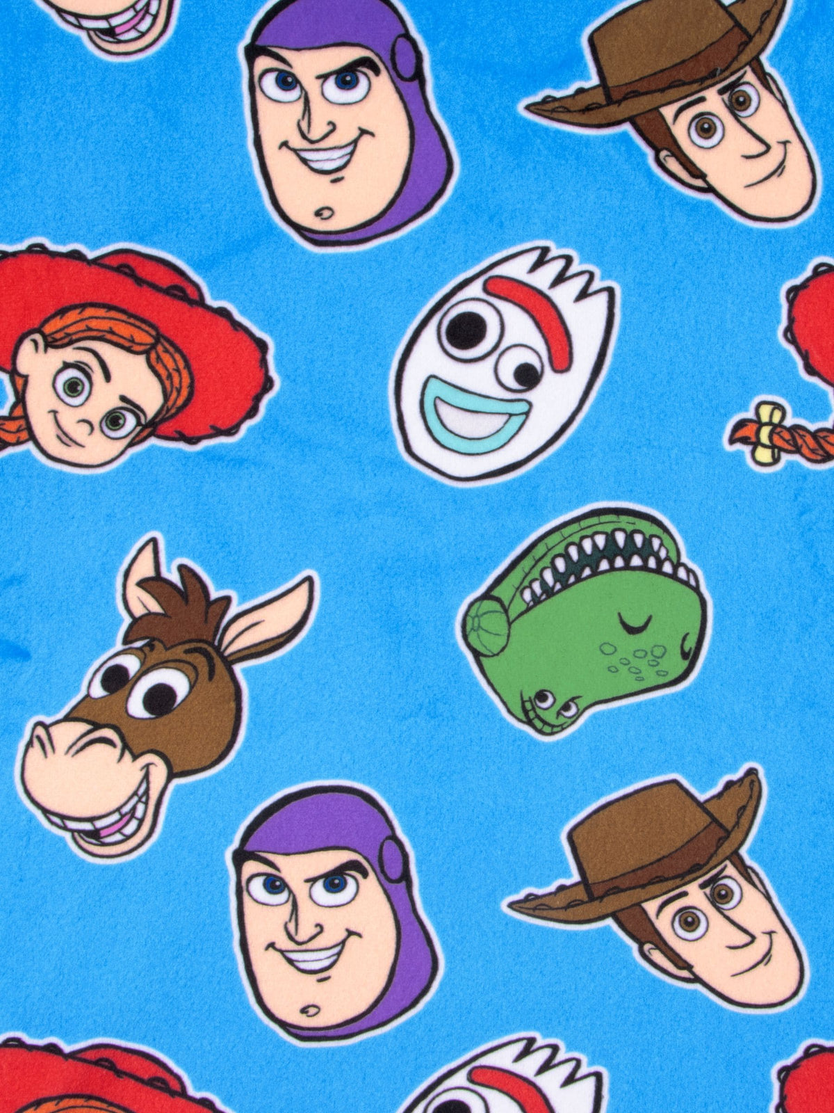 Character Blue Disney Toy Story Buzz Woody And Jessie Pyjamas - image 9