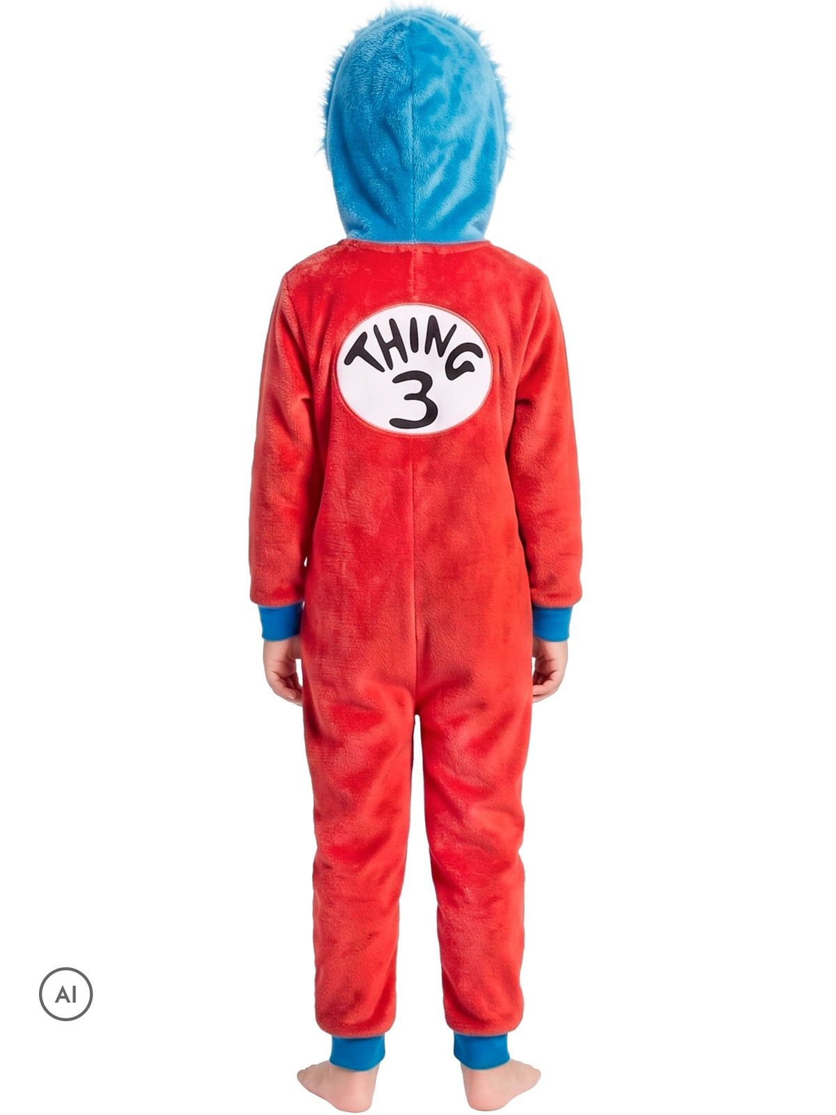Character Red Cat In The Hat Onesie Thing 3 - image 5