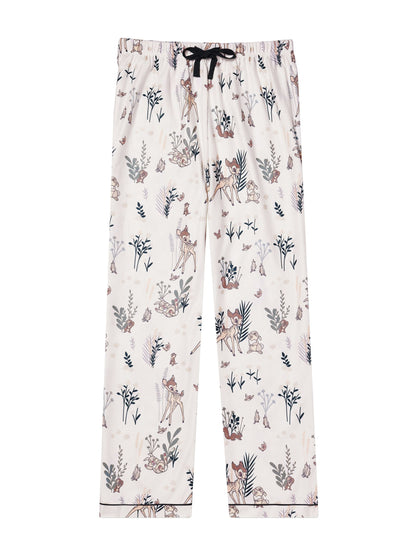 Character White Disney Bambi Button-Up Pyjama Set - image 8
