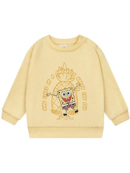 Character Yellow Sponge Bob Square Outfit Sweat Top & Joggers Set - image 8