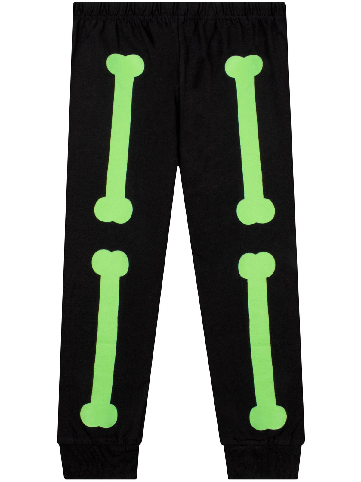 Harry Bear Black Glow In The Dark Pyjamas Skeleton - image 8
