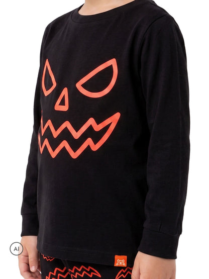 Harry Bear Black Glow In The Dark Pyjamas Pumpkin - image 3