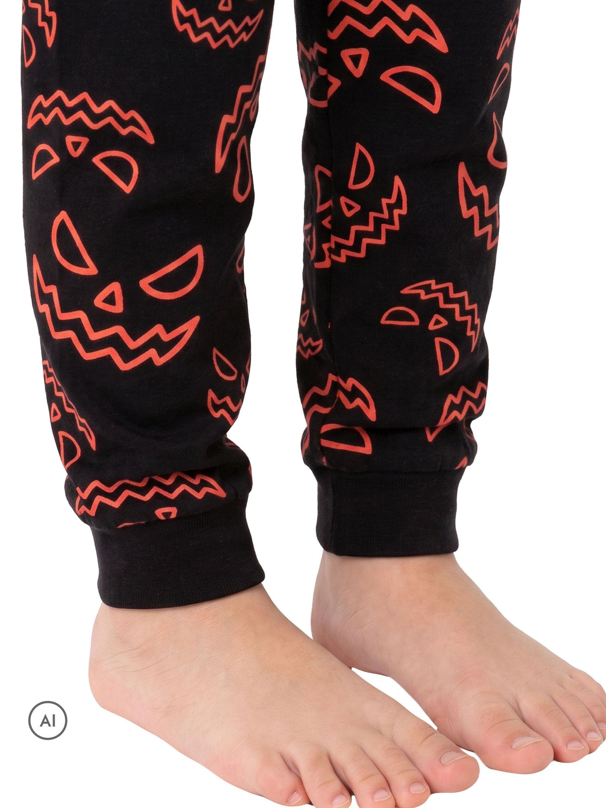 Harry Bear Black Glow In The Dark Pyjamas Pumpkin - image 4