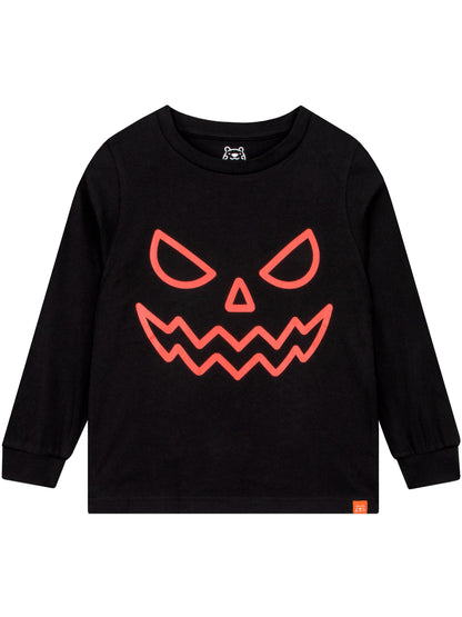 Harry Bear Black Glow In The Dark Pyjamas Pumpkin - image 6