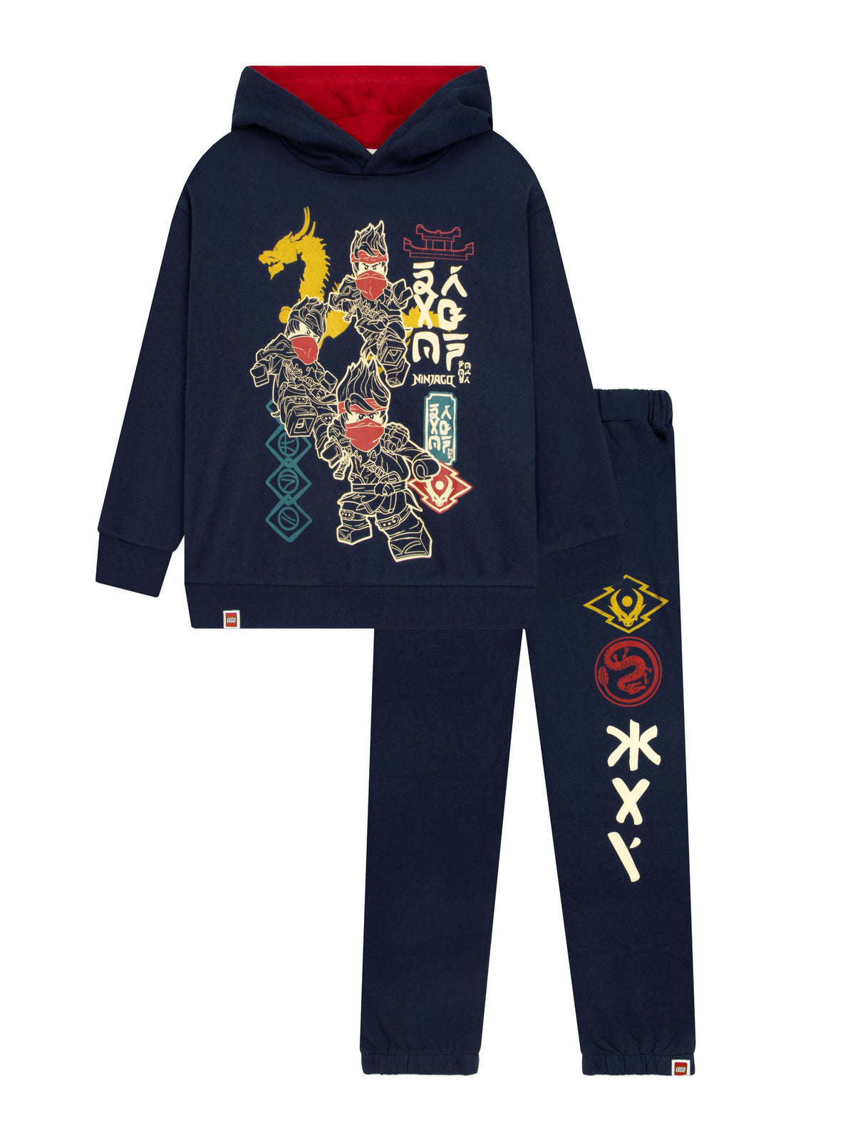 Character Blue Lego Ninjago Hoodie And Joggers Set - image 1