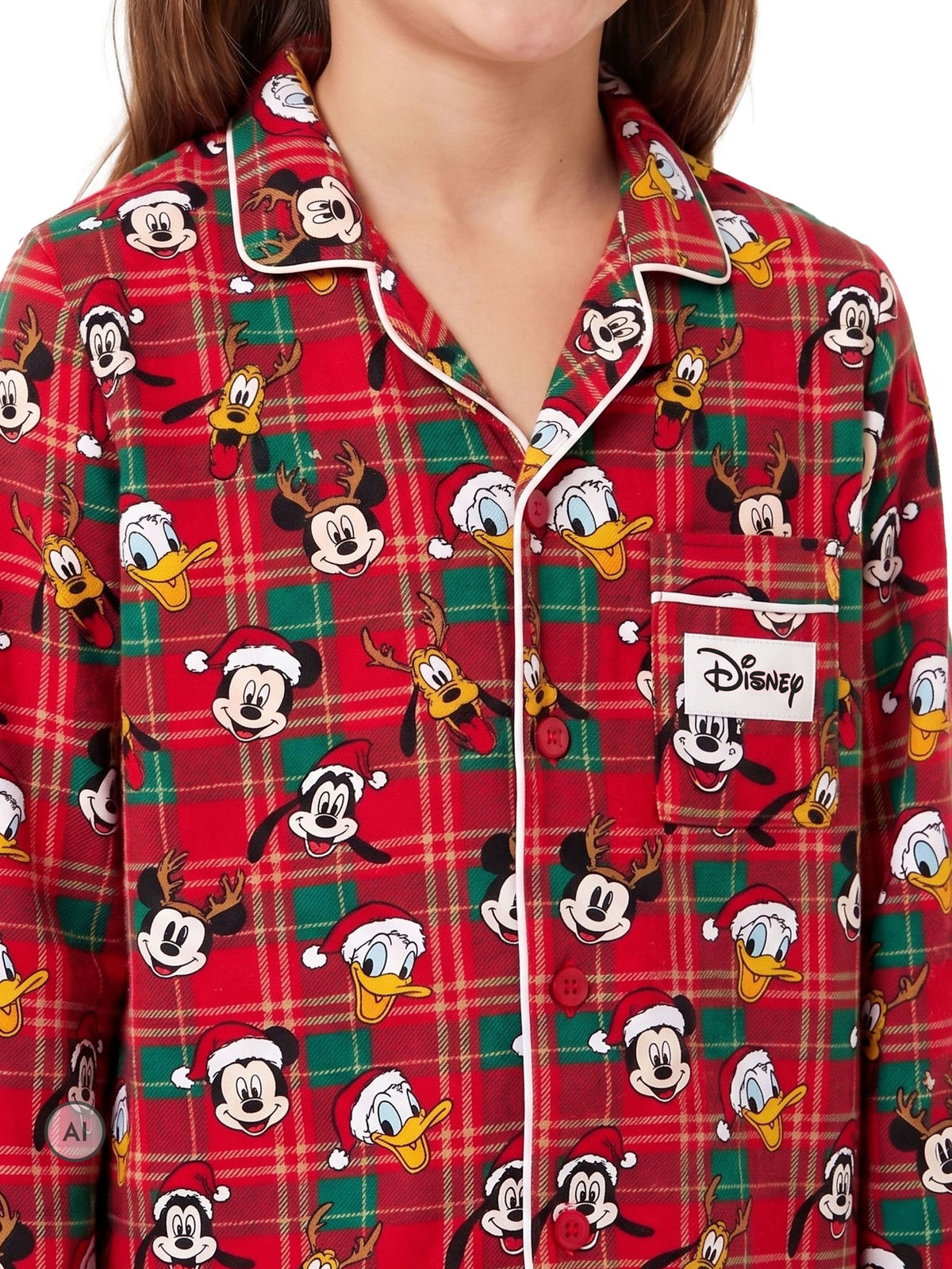 Character Red Disney Mickey Mouse Christmas Pyjamas - image 6