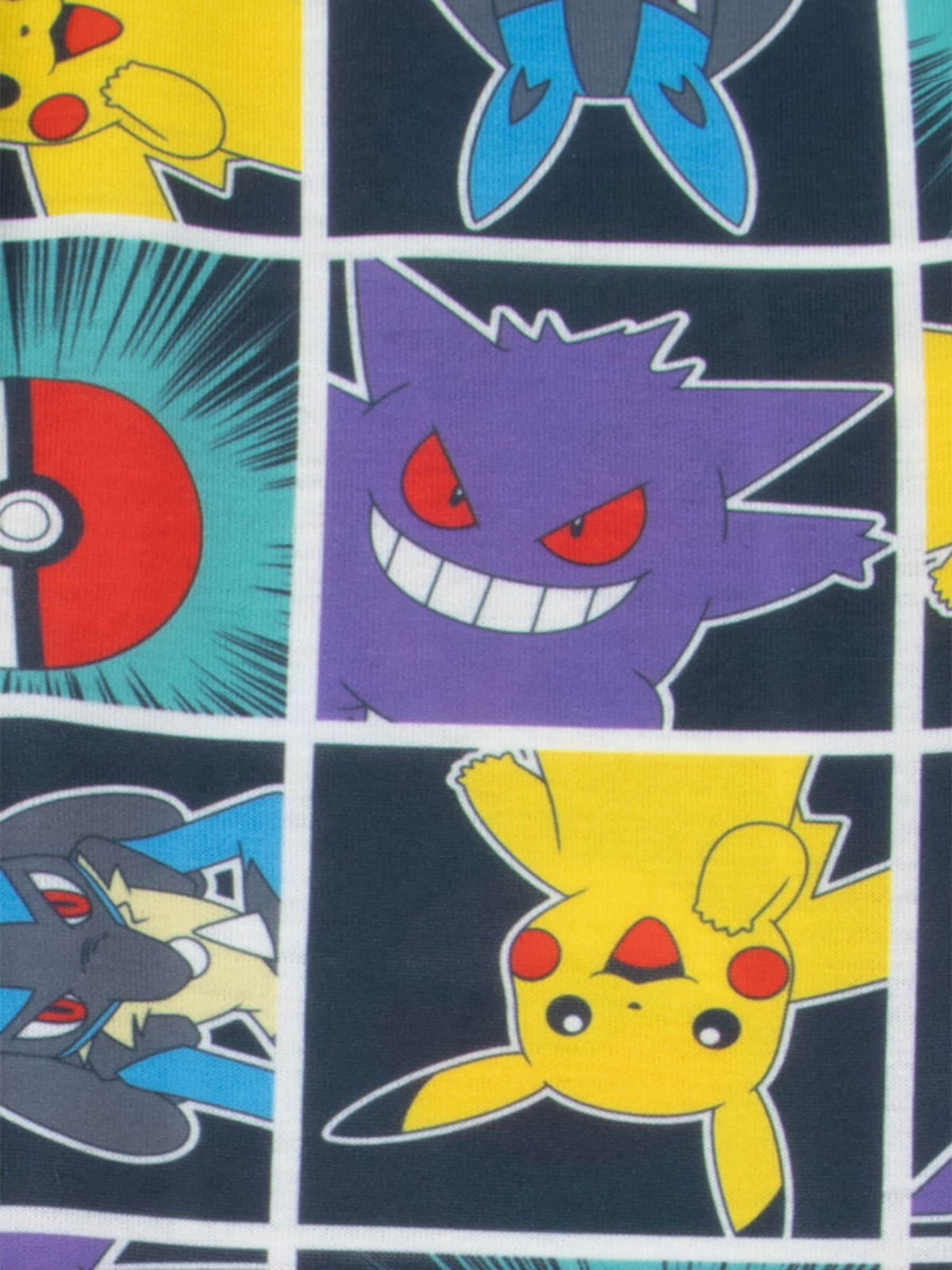 Character Blue Pokemon Long Sleeve Pikachu Pyjamas - image 4