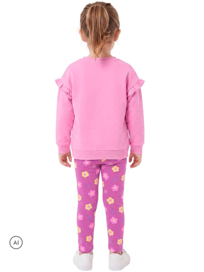 Character Pink Peppa Pig Top And Leggings Set - image 3